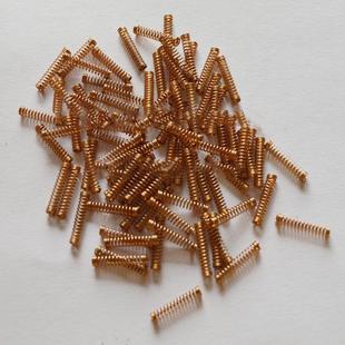 铜弹簧 导电铜丝弹簧 磷铜线压簧压缩弹簧 导电拉簧扭簧弹簧定做