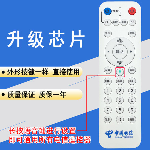 晨宇遥控器DX-026适用于中国电信机顶盒烽火680Z/680-J MR820