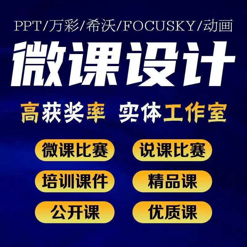 微课代制作参赛MG动画万彩动画专业课件排版与课件代制作Nibiru