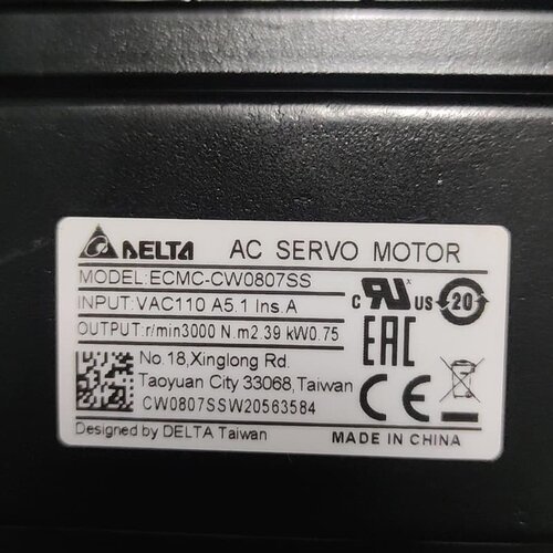 【议价】【承接寄修】】伺服电机 ECM-CW0807SS，0.75KW，AC1