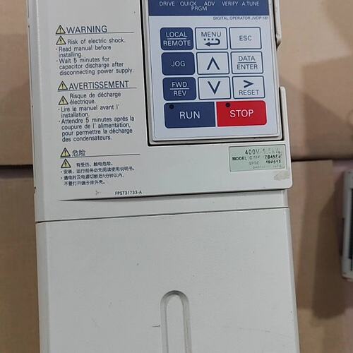 【议价】F7变频器CIMR-F7B45P5，5.5KW 380V