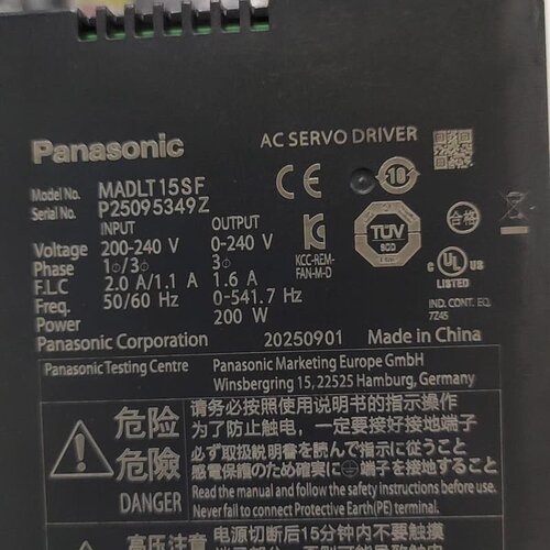 【议价】【承接寄修】】伺服驱动器 MADLT15SF，200-240V输入，输
