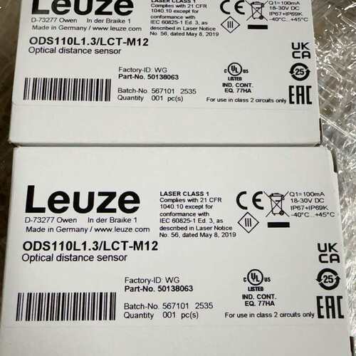 【议价】正品Leuze测光学距离传感器ODS110L1.