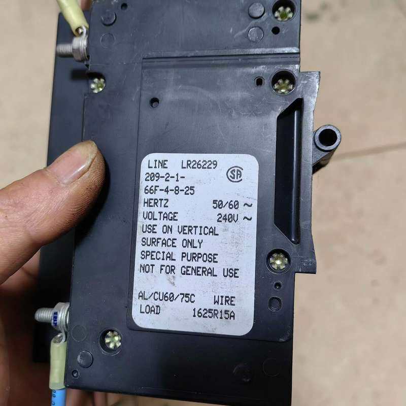 【议价】AIRPAX LR26229空气开关,2P 25A,240V