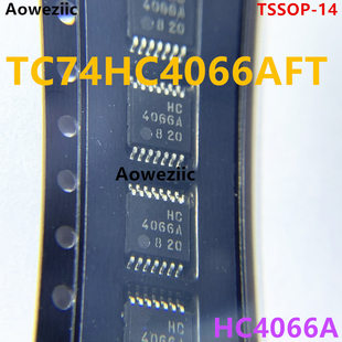 10个 TC74HC4066AFT HC4066A TSSOP-14 四路双向开关芯片全新原装