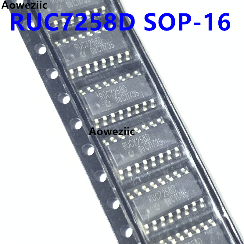 10个 RUC7258D SOP-16 贴片 RUC7258 行管芯片 LED显示屏IC芯片 电子元器件市场 集成电路（IC） 原图主图