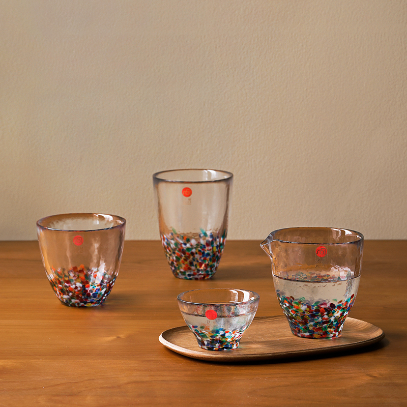 迦乐彩色手工杯日本进口