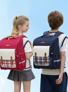 kimicool书包男小学生女生一三六年级男孩减负护脊大容量儿童背包