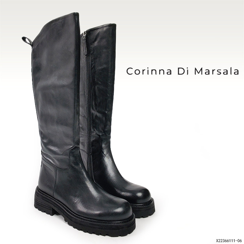 【大壮·西红氏】进口水洗马皮马三代~时装靴x22366111-06