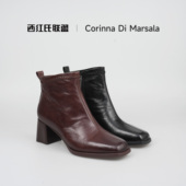 大壮•西红氏 时装 靴X22A3598M503 2跟高6cm半码 拍大