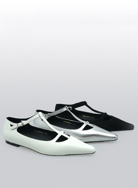 【大壮•西红氏】玛丽珍单鞋X22B3606059-1跟高1cm半码拍大