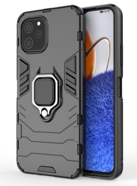 军事防摔华为NOVA Y61手机壳铠甲保护套NOVAY61个性一体车载指环外壳EVE-LX9硅胶磨砂huawei NOVE Y61适用