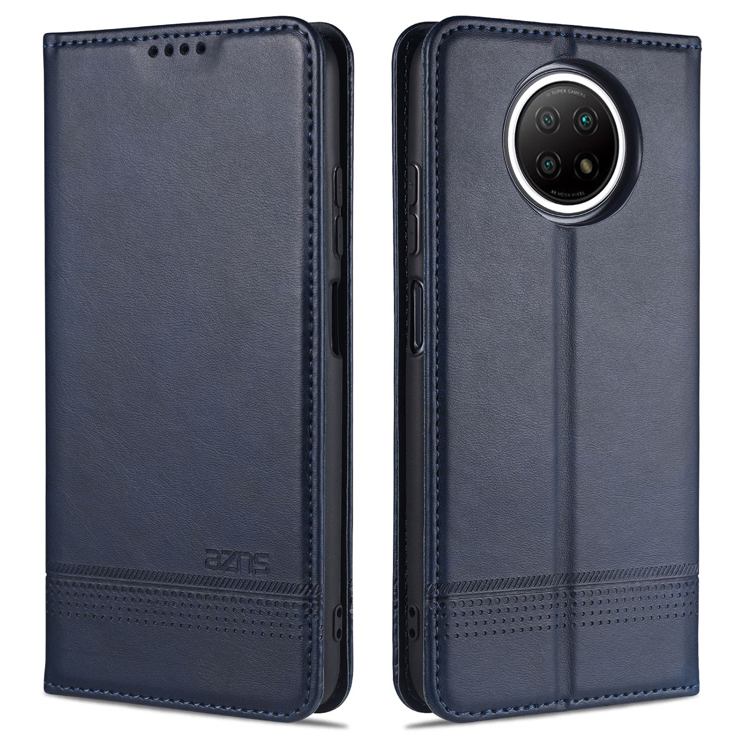 小米红米note95G仿皮商务