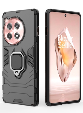 军事防摔一加12R手机壳1+12R铠甲保护套oneplus个性一体车载指环one plus硅胶oneplus12R磨砂潮适用外壳