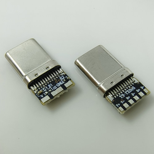 Type-c3.0数据插头带CC协议脚