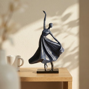 创意舞蹈人物雕塑摆件现代简约桌面装饰品艺术摆设