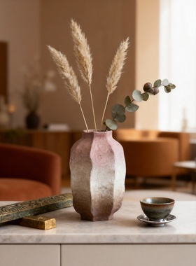 新中式风陶瓷花瓶摆件