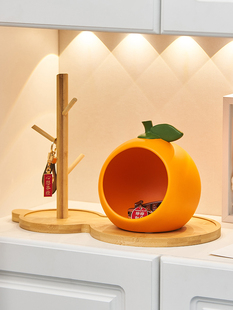 门廊钥匙收纳箱装饰饰品入口门鞋柜客厅家居饰品新房乔迁礼物