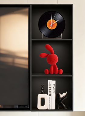 【红丝绒兔】电视柜开放格套组