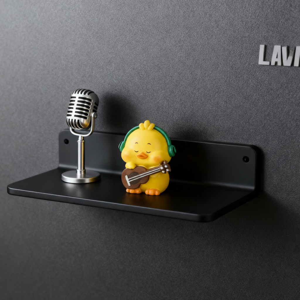 可爱小鸡麦克风桌面摆件高颜值
