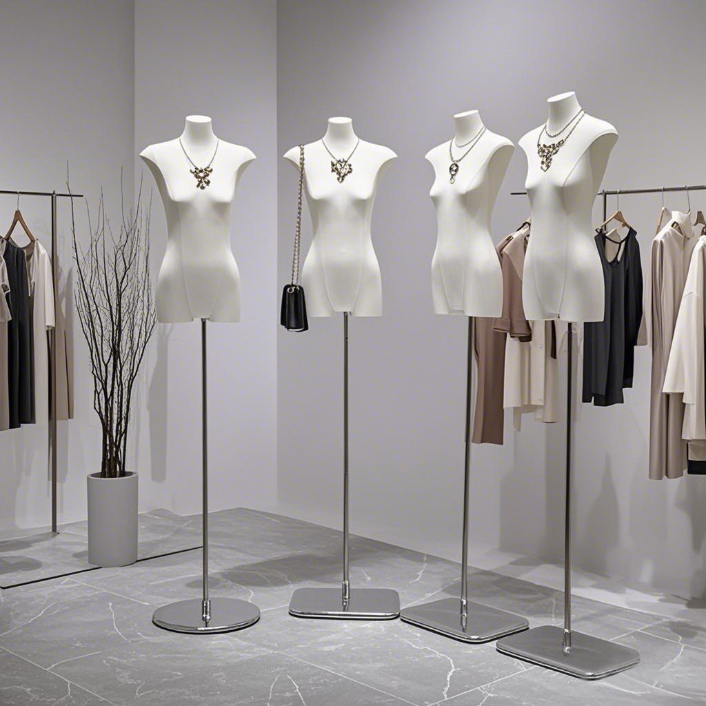 服装店韩版扁身平胸模特半全身假人体展示架女装人偶橱窗模特道具