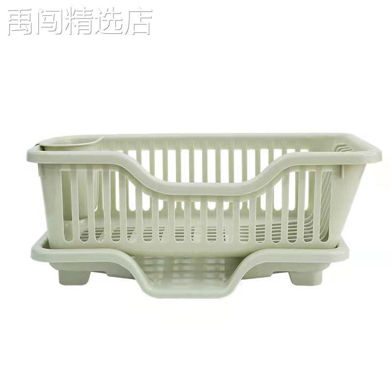 沥水碗架加厚塑料厨房碗盘筷子家用沥水篮收纳架餐具置物架免打孔