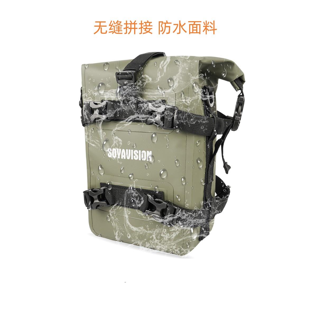 通用摩托车护杠包防水边包尾包快拆挂包摩旅工具包机车侧包大容量