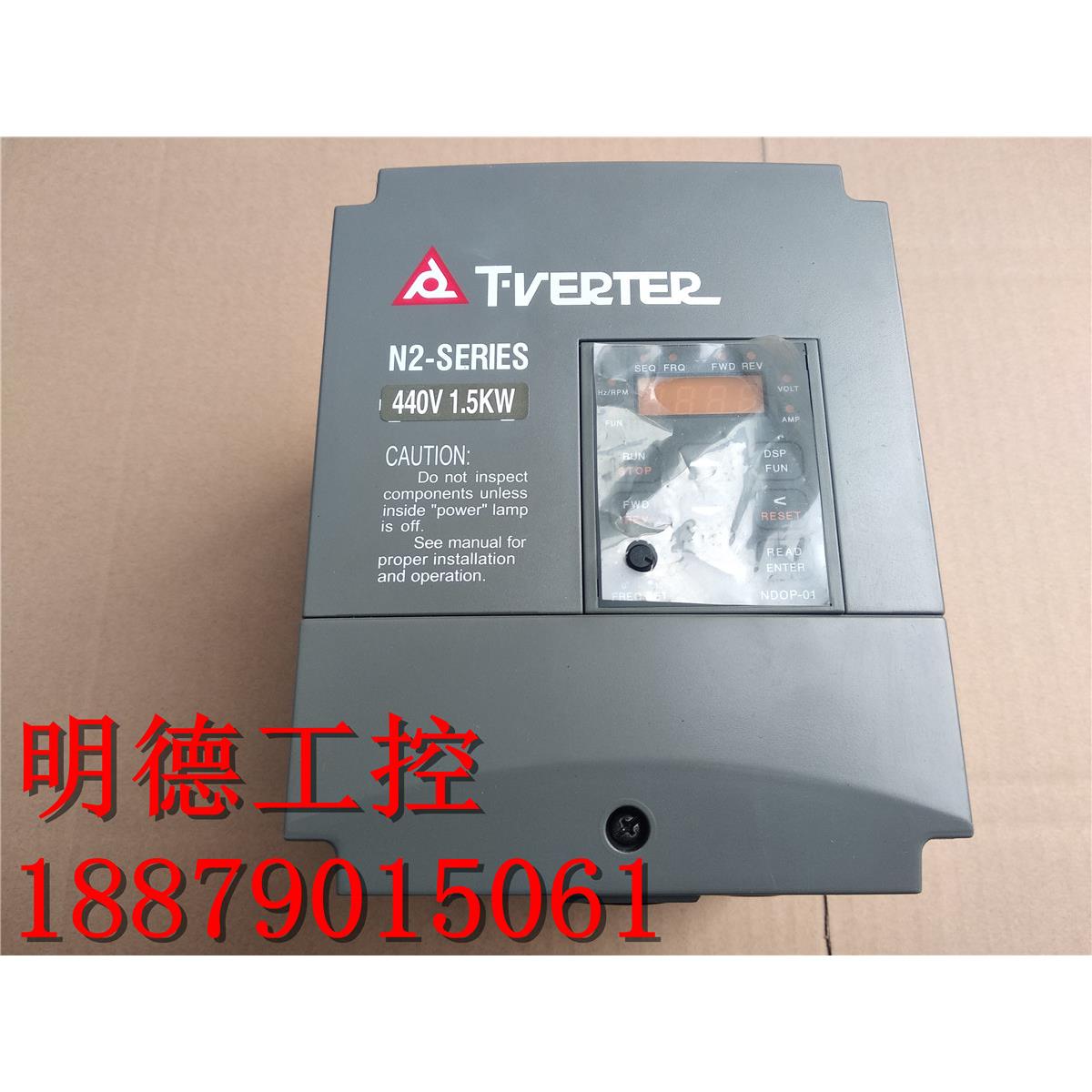 全新 台安N2系列变频器 N2-402-M3 N2-402-H3 1.5KW 380V 无包装