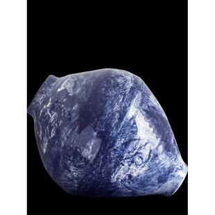 新中国风Wabi 水墨青花集锦瓶中世纪高端花瓶客厅入口插 Sabi风格