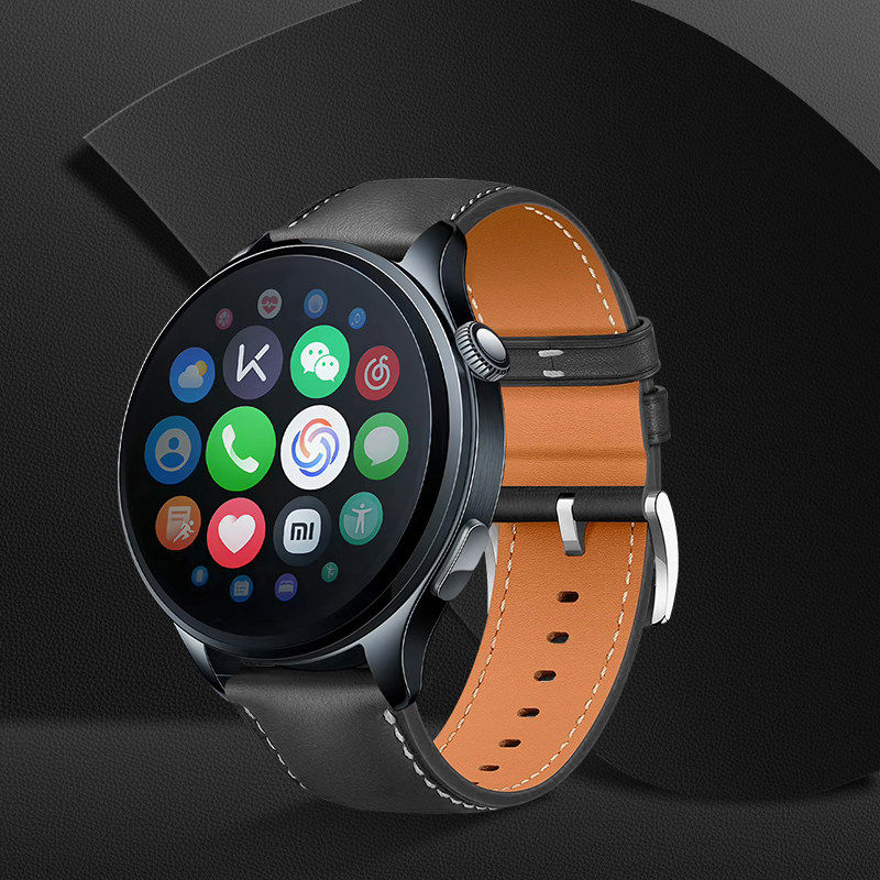 适用小米watchs5表带小米手表s5手表带小米手表watchs5手表表带硅胶智能手表watch5腕带真皮表带