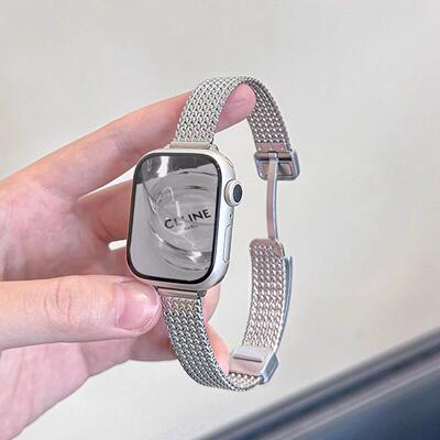 适用于华为FIT5表带新品fit5pro金属watchfit4/3/2/1磁吸4pro腕带智能手表HUAWEI WATCH FIT金属表带