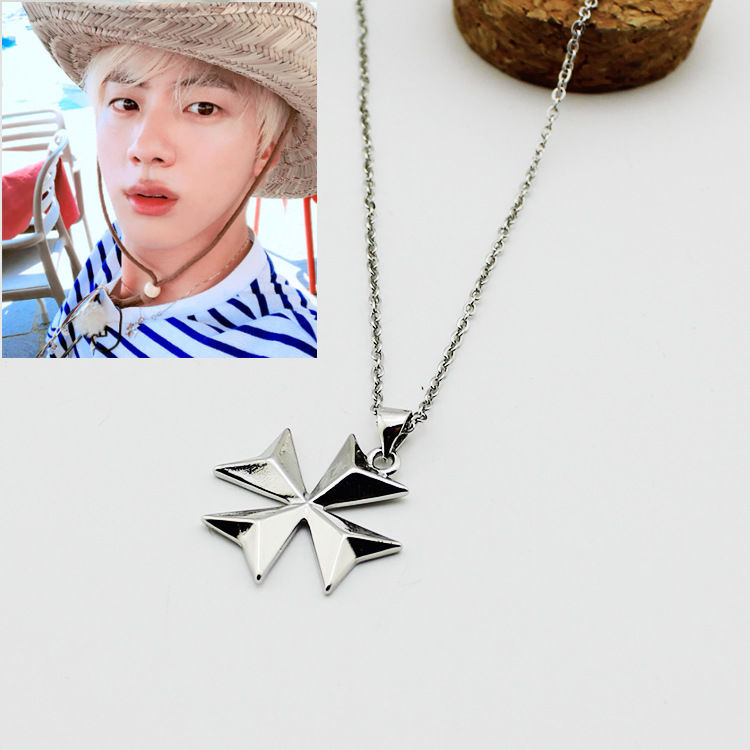 BTS 防弹少年团 金硕珍JIN 简约十字架项链|ruв категории Украшения,ювелирные изделия, ожерелье - от Buy2taobao.com для оказания профессиональной услуги покупки агента Taobao