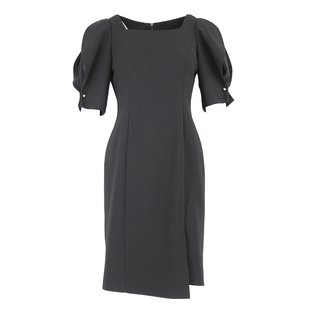 AF5231361154卡索纯色修身显身材连衣裙