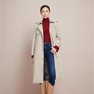 YF4245354246卡索castle风衣羽绒服2024女秋冬新款时尚百搭外套