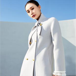 ET9245353879卡索castle大衣2024新款高级感秋冬女装时尚毛呢外套