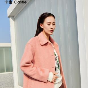 CW3242354755卡索castle毛针织衫上衣女装2024新高级感款百搭