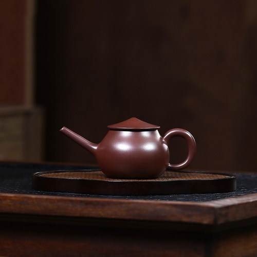 伯元手工紫砂原矿紫砂壶渔翁壶