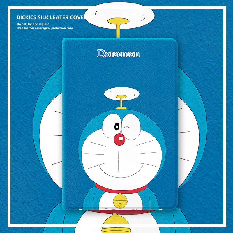 适用ipad保护套2024平板2022壳ipadair6第10代9苹果ipadpro11寸2018哆啦A梦ipadmini5迷你2全包3硅胶4带笔槽