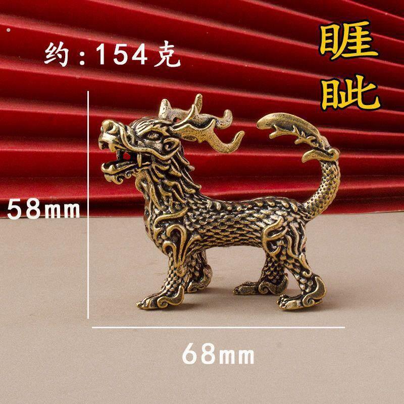 全黄铜实心龙全生九子套73904965赑螭吻蒲牢狴犴囚屃牛睚眦狻猊嘲