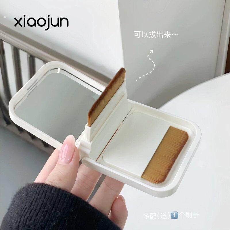 轻松服帖底妆!省粉底液!扁头粉底刷折叠一字型不吃粉化妆师专用