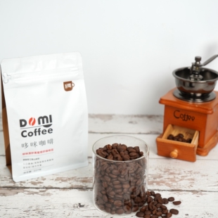 云南怒江小粒咖啡哆咪咖啡烘焙豆中深烘焙227g/袋
