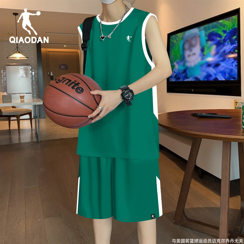 乔丹篮球服套装男定制球衣成人印字队服青少年比赛训练服运动背心