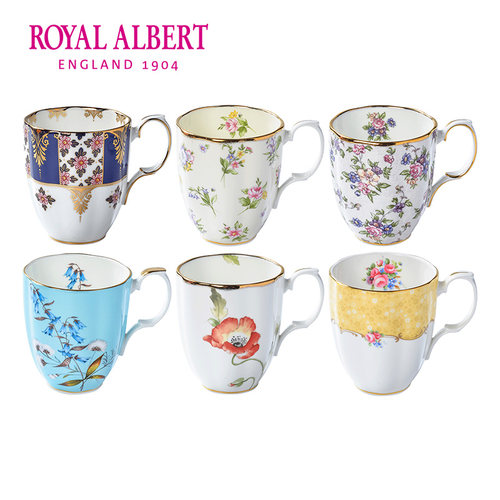 RoyalAlbert骨瓷欧式马克杯