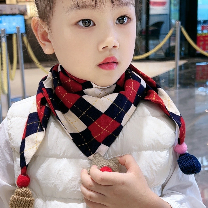 儿童围巾秋冬天纯棉宝宝三角巾女童卡通春秋薄款脖套保暖男童围脖,童装/婴儿装/亲子装,围巾,淘宝优惠券,粉丝福利购,淘宝优惠卷