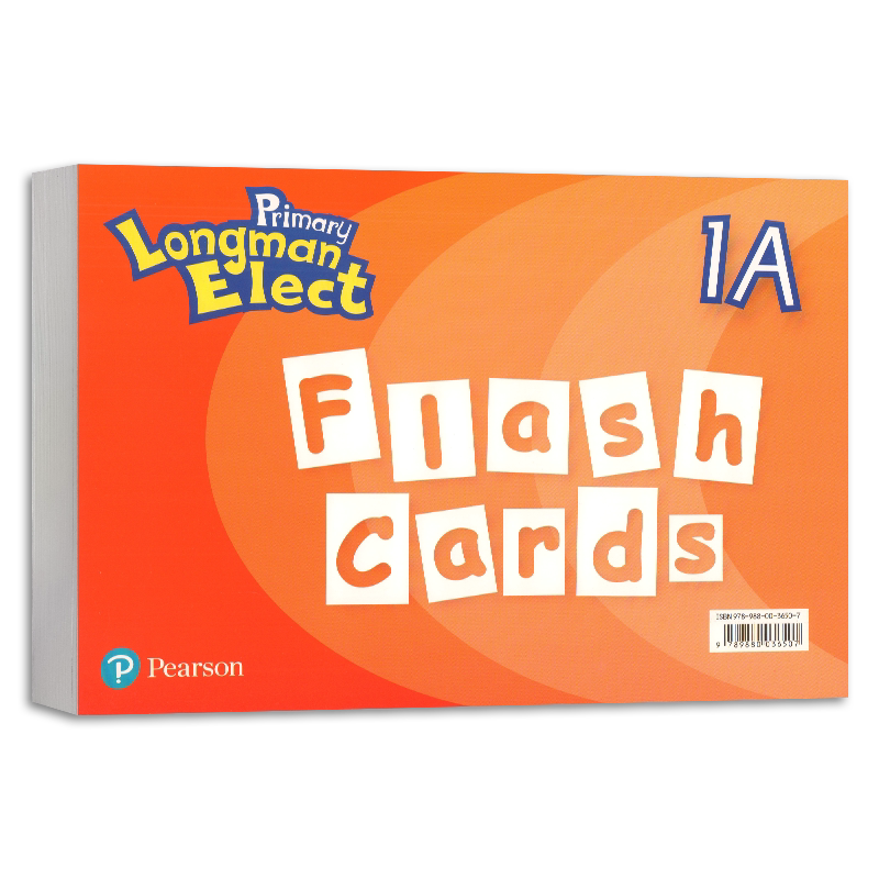 现货原版 Primary Longman Elect Flash Cards 教学大卡片123456AB 朗文培生少儿英语教材香港小学外国语英语教材一二三四五六年级