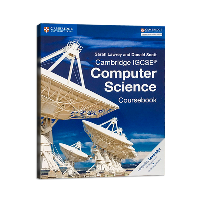 现货 Cambridge IGCSE®Computer Science Coursebook 学生书 剑桥IGCSE计算机科学教科书主课本 编程基础大量的练习和考试式问题