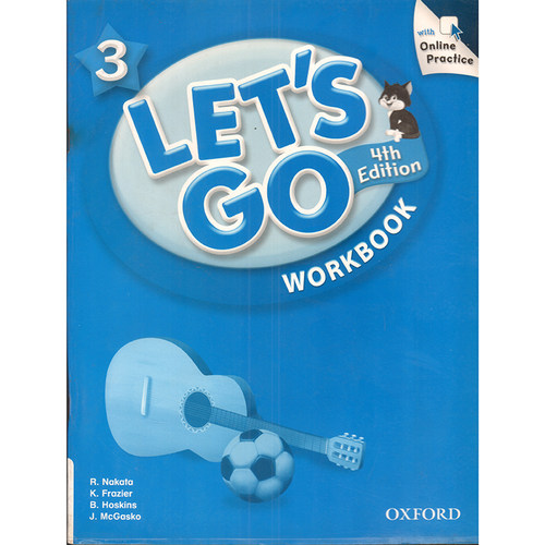 特价清仓原版进口少儿英文LETS GO WORKBOOK 3 4th Edition with Online Practice 牛津出版社OXFORD