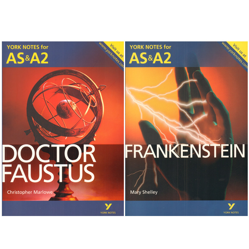 清仓特价原版英语教材 YORK NOTES for AS & A2 doctor faustus 英语文学终极指南 The Ultimate Guides To English Literature