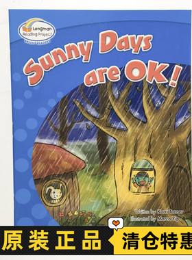 朗文Longman Reading Project Bright Readers Sunny Days are OK! Level 5年级小学课外阅读 原版少儿英语分级阅读绘本