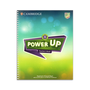原版剑桥少儿英语教材PowerUp Teacher's教师书Power Up Teacher's Resource Book教师资源书YLE/PET/KET考试书官方等级备考书籍